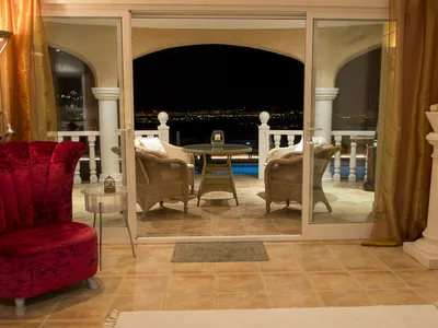 Balkong ute sett fra stue